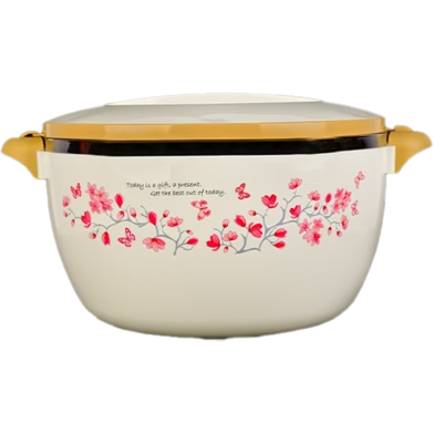 Hot Pot W/Lock 1000 Ml Flower 1 Pcs image