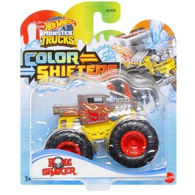 Hot Wheels HGX06 Monster Trucks Chromochemous Bone Shaker image