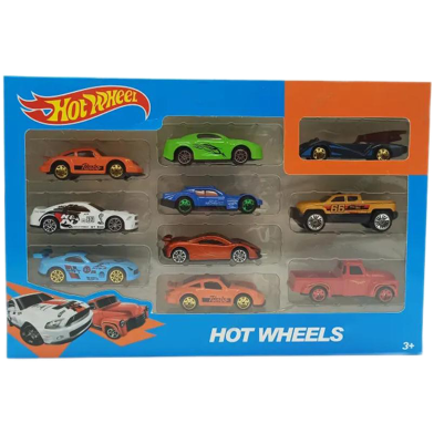 Hot Wheels Mini Metal Die Cast Cars 10 Pcs Set (hotwheels_10pcsbox_china) image