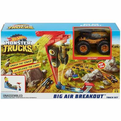 Hot Wheels Monster Trucks Big AIR Breakout Play Set image