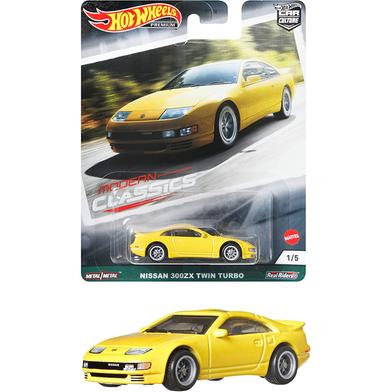 Hot Wheels Premium Single – Nissan 300ZX Twin Turbo Yellow 1/5 Modern Classic image