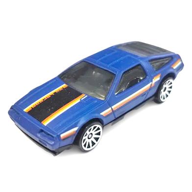 Hot Wheels Regular AVRG – DMC Delorean – 8/10 And 101/250 – Blue image