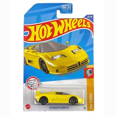 Hot Wheels Regular – 94 Bugatti EB110 SS Yellow 5/10 and 65/250 image