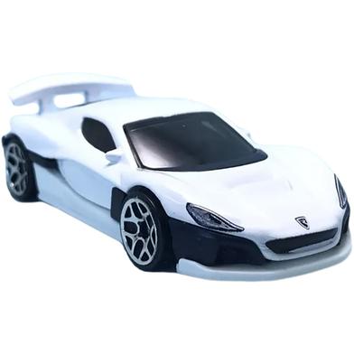 Hot Wheels model of Rimac Nevera created by U.S. toymaker Mattel