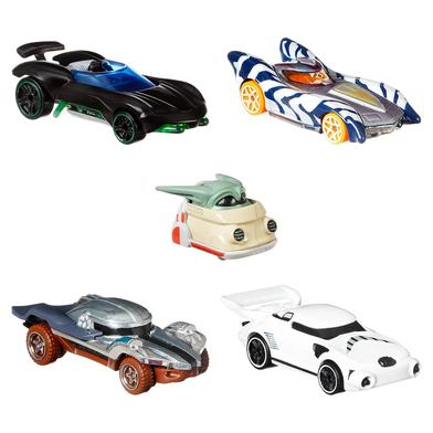 Hot Wheels Star Wars The Mandalorian Character Car 5-Pack image