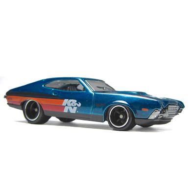 Hot Wheels Super Treasure Hunt - 72 Ford Gran Torino Sport - ( Card Not Available ) image