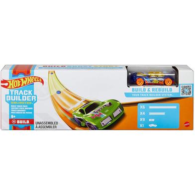 Hot Wheels Track Builder Unlimited Track Pack Set With 1 Hot Wheels Car Racing Track For Children From 6 Years image