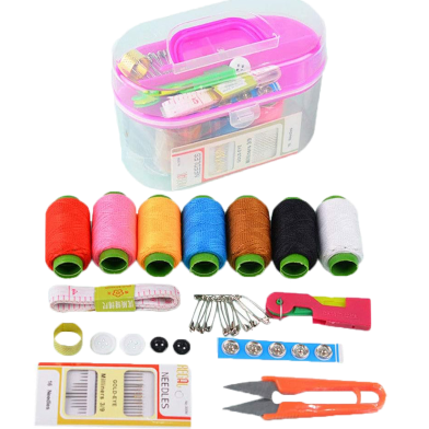 Household Sewing Tool Box -Multi-color image