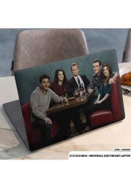 DDecorator How I Met Your Mother All Characters Laptop Sticker image