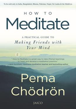 How to Meditate image