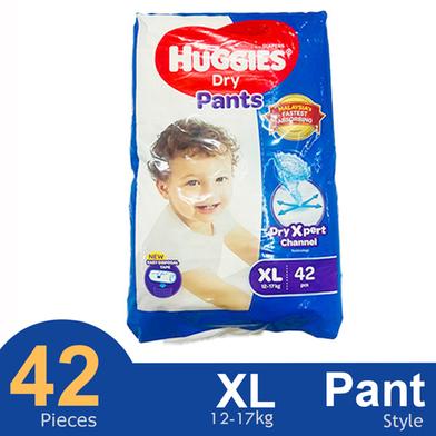 Huggies Dry Xpert Channel Pants System Baby Diaper (XL Size) (12-17 kg) (42pcs) (Malaysia) image