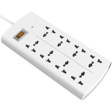 Huntkey Power Strip (SZM804 White) image