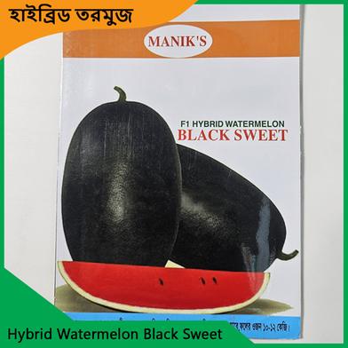 Hybrid Watermelon Black Sweet Seeds image