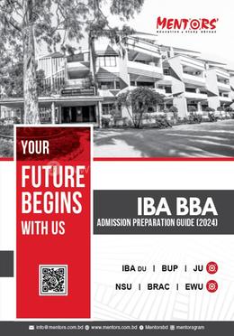 IBA BBA Admission Preparation Guide-2024