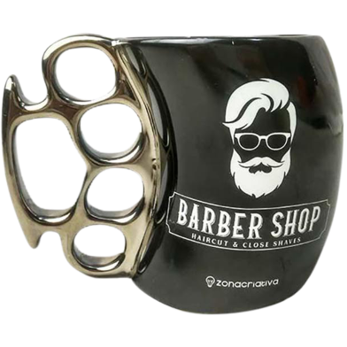 IHW Ceramic Coffee Mug Punch handle (Barber shop) - SW9105 image