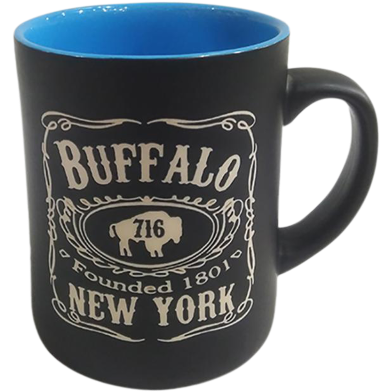 IHW Ceramic Dark Mug Buffalo Blue Colour - A239 image