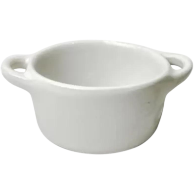 IHW Ceramic Dessert Bowl White image