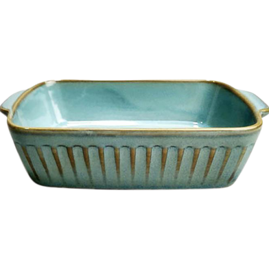 IHW Ceramic Dessert Dish rectangular Blue - SW9542 image