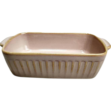 IHW Ceramic Dessert Dish rectangular Pink - SW9542 image