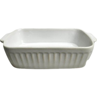 IHW Ceramic Dessert Dish rectangular White - SW9542 image