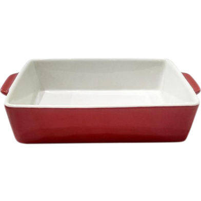 IHW Ceramic Serving Dish Red- YQ3162 image