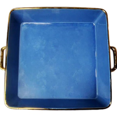 IHW Ceramic Square Serving Dish Navy Blue - AT1562 image