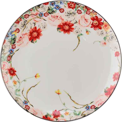 IHW Fine Bone Dinner Plate 6 Pcs -DFY018DP image