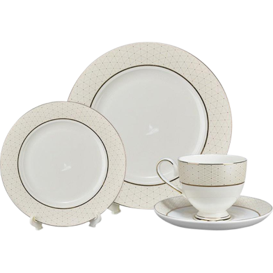 IHW Fine Bone Dinner Set 24 Pcs -DFY018DP image