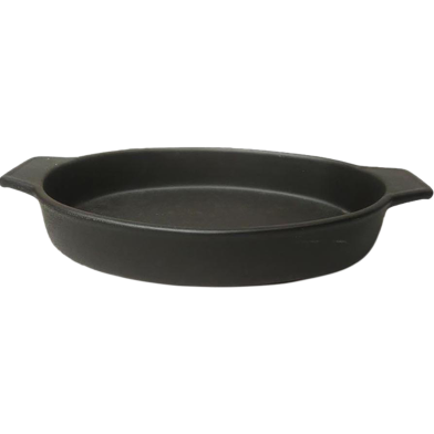 IHW Parini Ceramic Oval Black Coated Dish - AB2112 image