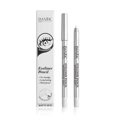 IMAGIC Gel Eyeliner Pen Long lasting Waterproof Kajal Eyeliner - White image