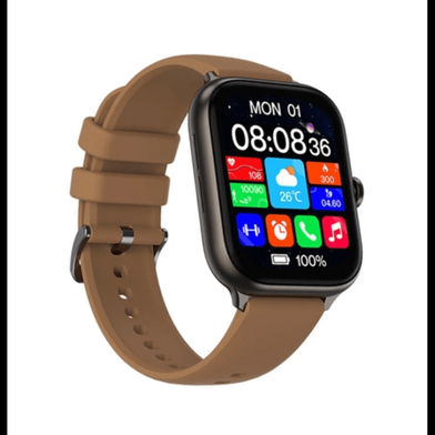 IMILAB IMIKI ST1 Calling AMOLED Smart Watch - Brown image