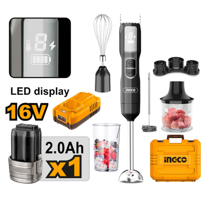 INGCO CHB056K Cordless Hand Blender image