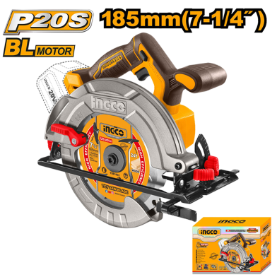 INGCO CSLI1851 Cordless Circular Saw image