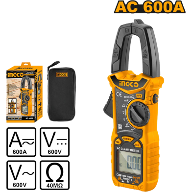 INGCO DCM6003 Digital AC Clamp Meter image