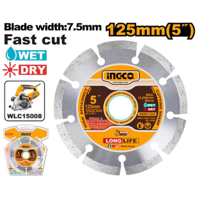 INGCO DMD011254 Dry Diamond Disc image