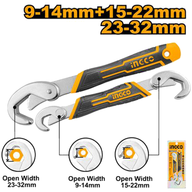 INGCO HBWS110808 Bent Wrench image