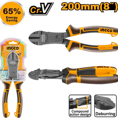 INGCO HCDCP58200 Compound Action Diagonal Cutting Pliers image