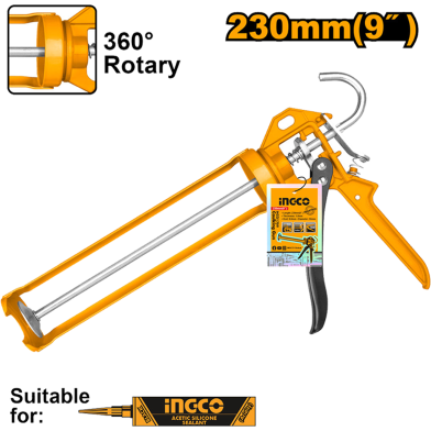 INGCO HCG1409 Caulking Gun image