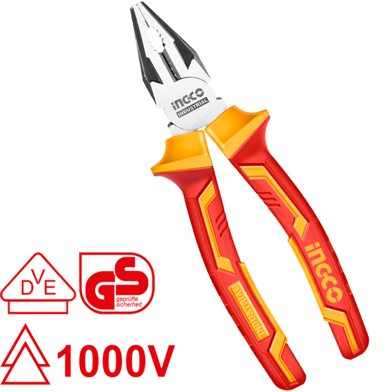 INGCO HICP28208 Insulated Combination Pliers image