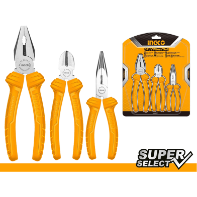 INGCO HKPS08311 Pliers 3pcs Set image