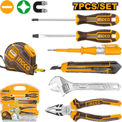 INGCO HKTH10807 Hand Tools Set 7 Pcs image