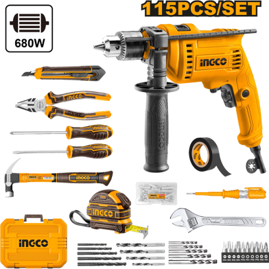 INGCO HKTHP11151 Tools Set 115 Pcs image