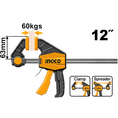 INGCO HQBC01602 Quick Bar Clamp image