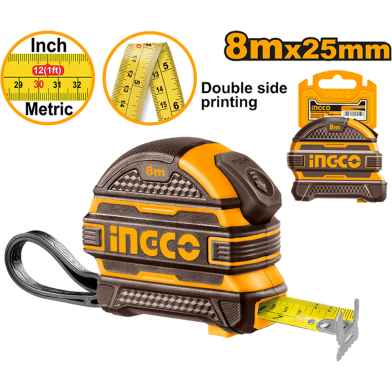 INGCO HSMT08525 Steel Measuring Tape image