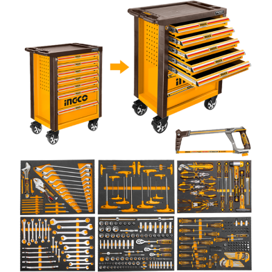 INGCO HTCS273281 Tool Chest Set 328 Pcs image