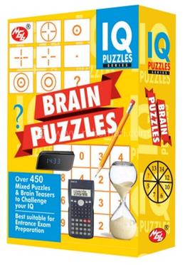 IQ Puzzles : Brain Puzzles - Box of 4 Books