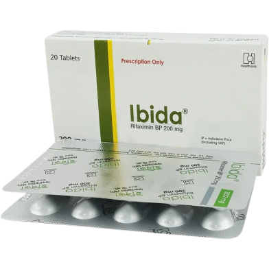 Ibida 200 mg Tablet 10's Strip image