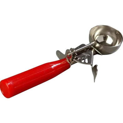 Ice Cream Spoon Red Handle image