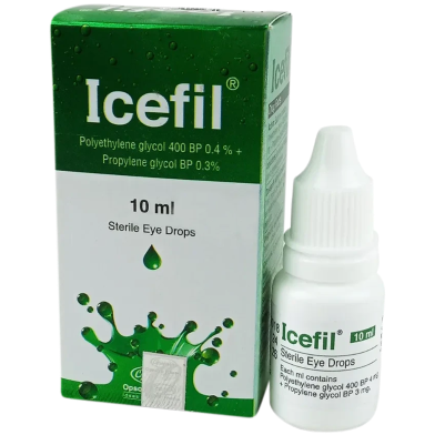 Icefil 0.4 Percent, 0.3 Percent Ophthalmic Solution 10 ml Drop image