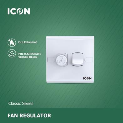 Icon Classic Fan Regulator With Switch image